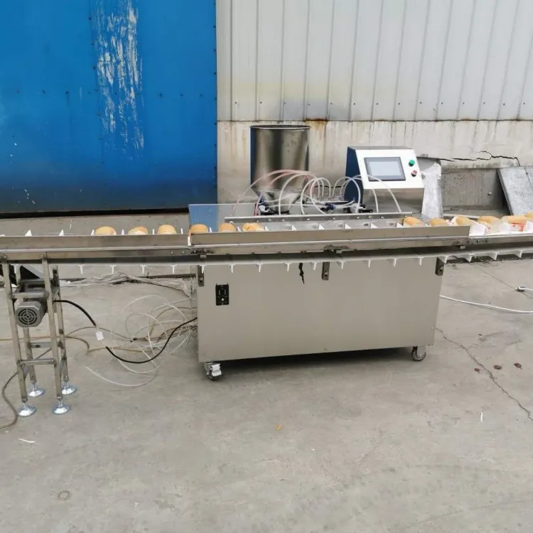Cake Cream Injecting Machine Puff Cream Filling Machine Bread Cream Stuffing Equipment Customized