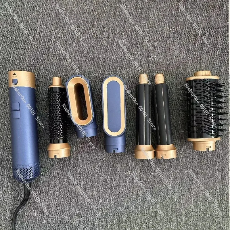 All In One Hair Dryer Brush Volumizer Curler Comb Hot Air Styling Tool Automatic Rotating Iron Salon Professional