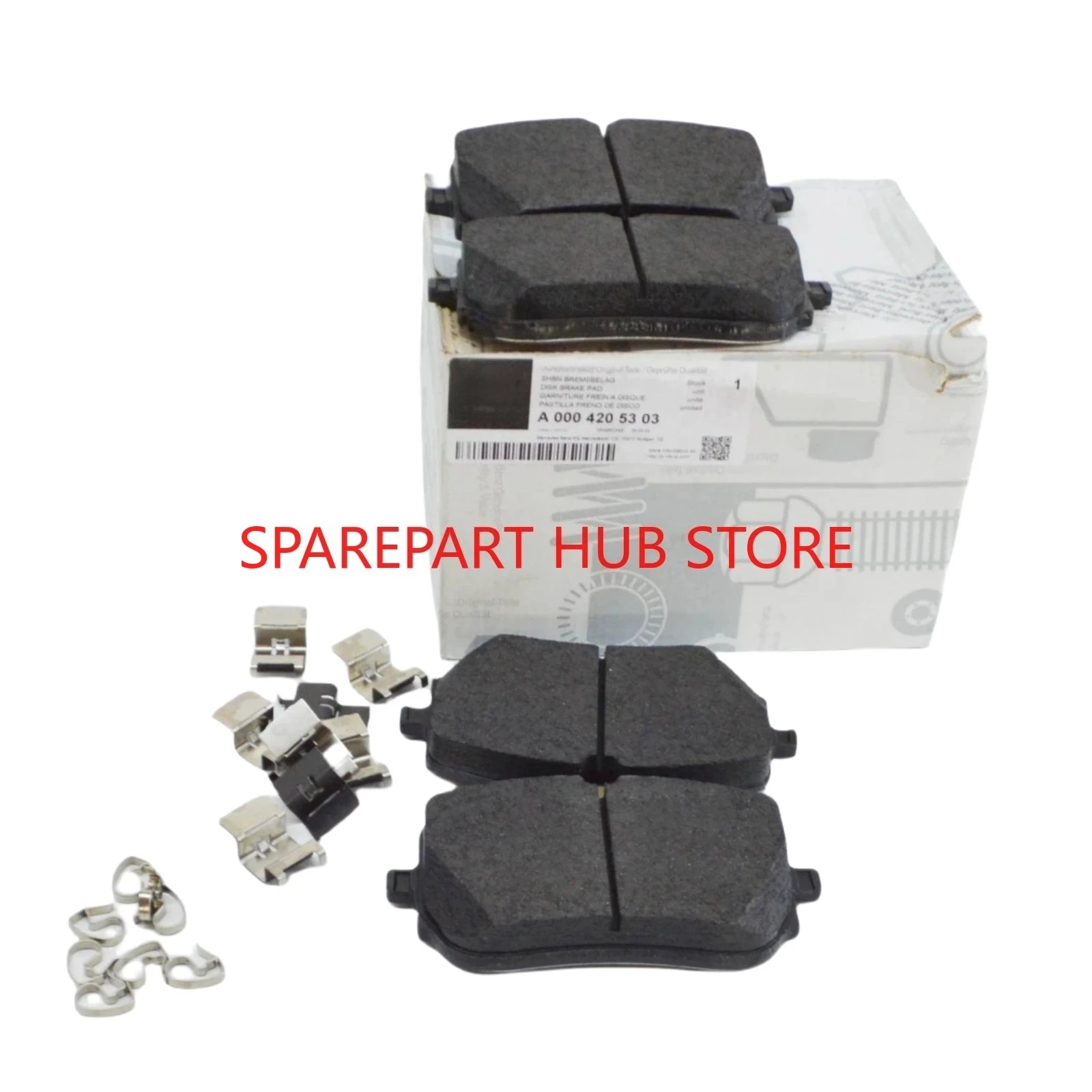 

New OEM A0004205303 A0004207100 For Mercedes Benz W118 W177 W247 X247 A/B -CLASS / CLA / GLB Front Wheel Brake Pad Set