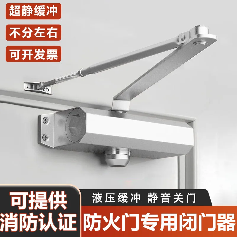 

Hydraulic shut Automatic Door Closers Security System 25KG to 85KG Equipment Mute Adjustable Spee Soft Closing Door Hardware