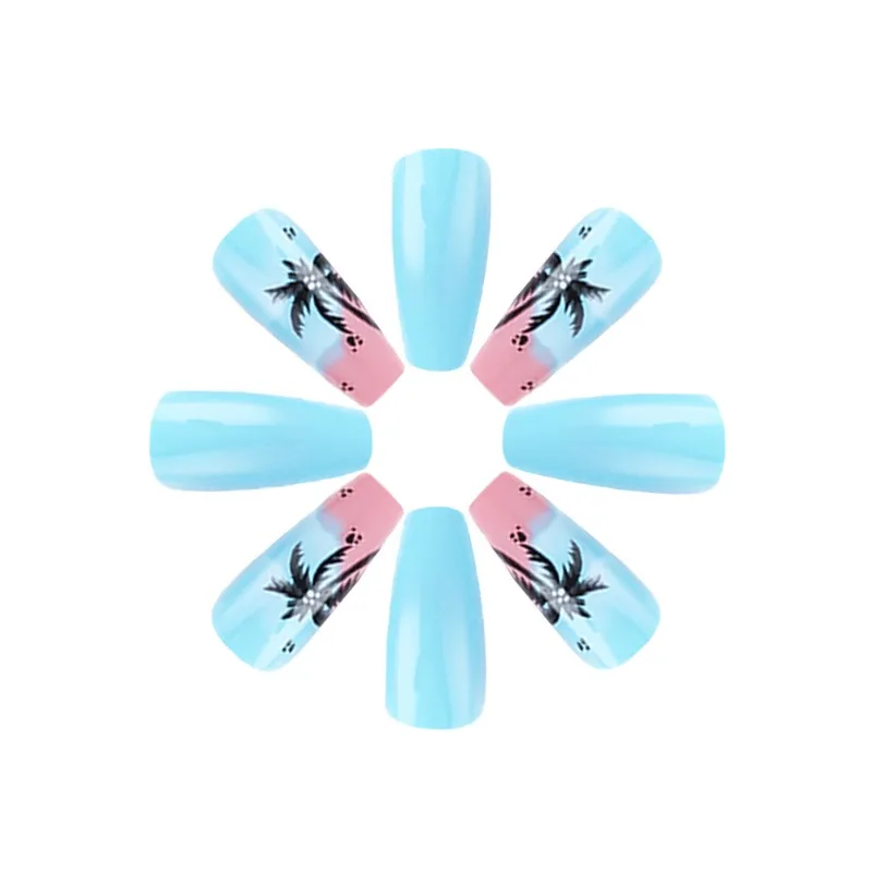 Рисунок 4 - средние длинные накладные ногти для женщин