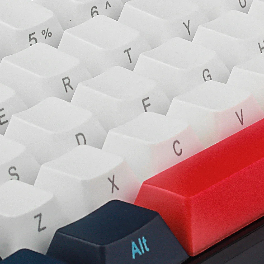Keycaps for Gaming Mechanical Keyboard PBT Side Printed OEM Profile keycap set for 61 87 104 108 MX Switches Mechanical Keyboard