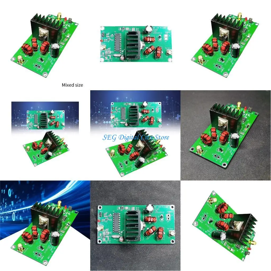 

U75B 10W 13.56MHzWireless PowerAmplifier QRP Radio station CW Transmitters FinishedPower Amplifier Board