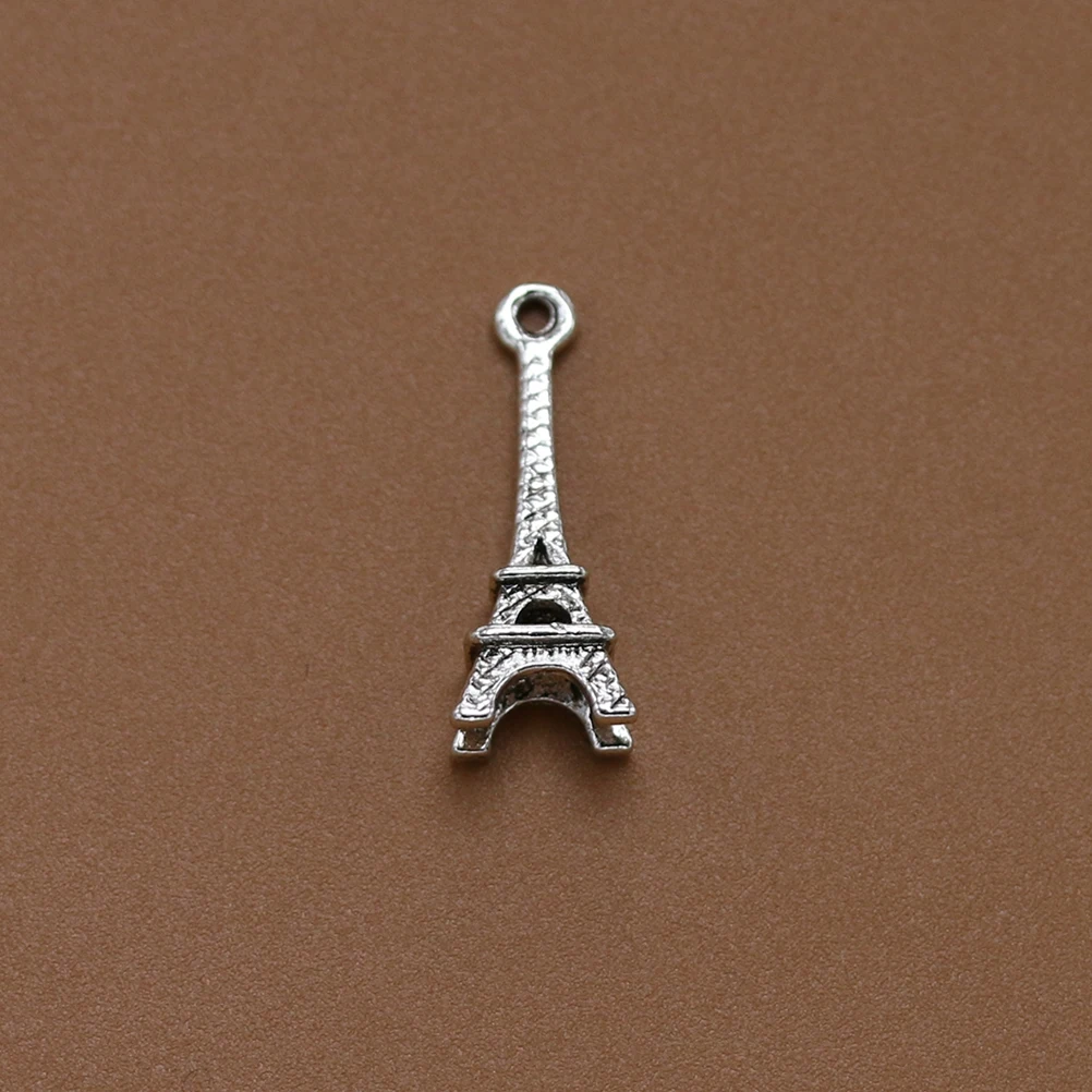 

50 Pcs Alloy Jewelry Charms for Making Pendant Necklace Bracelet Antiqued Silver Pendants