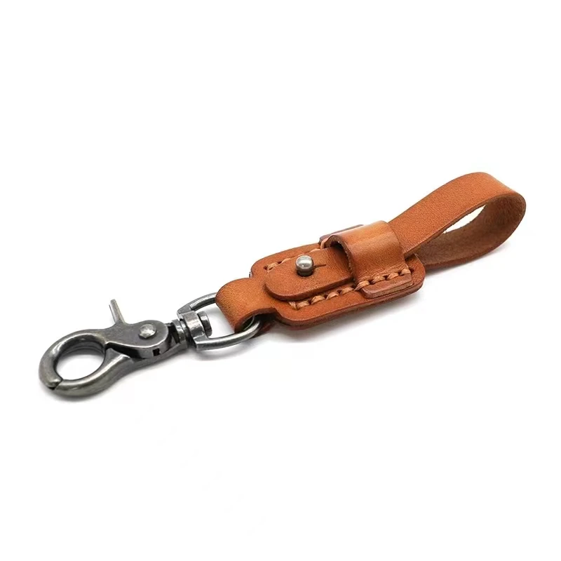 Handmade leather goods, men\'s waist hanging keychain knife molds, customized various leather knife molds