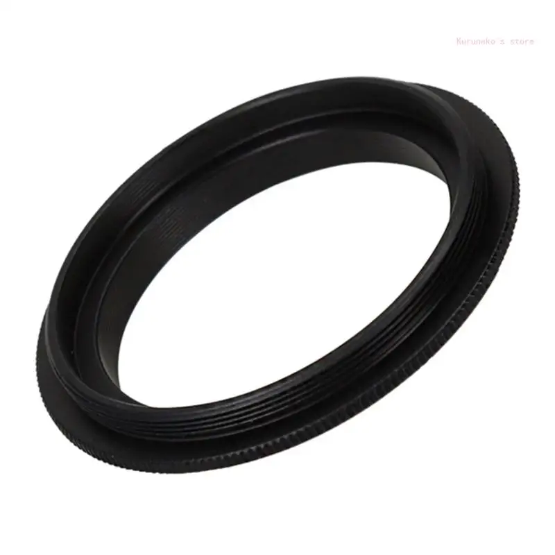 อะแดปเตอร์ที่สะดวกสำหรับ M48 M54 วงแหวนอะแดปเตอร์ด้ายสีดำสำหรับกล้องกล้องจุลทรรศน์