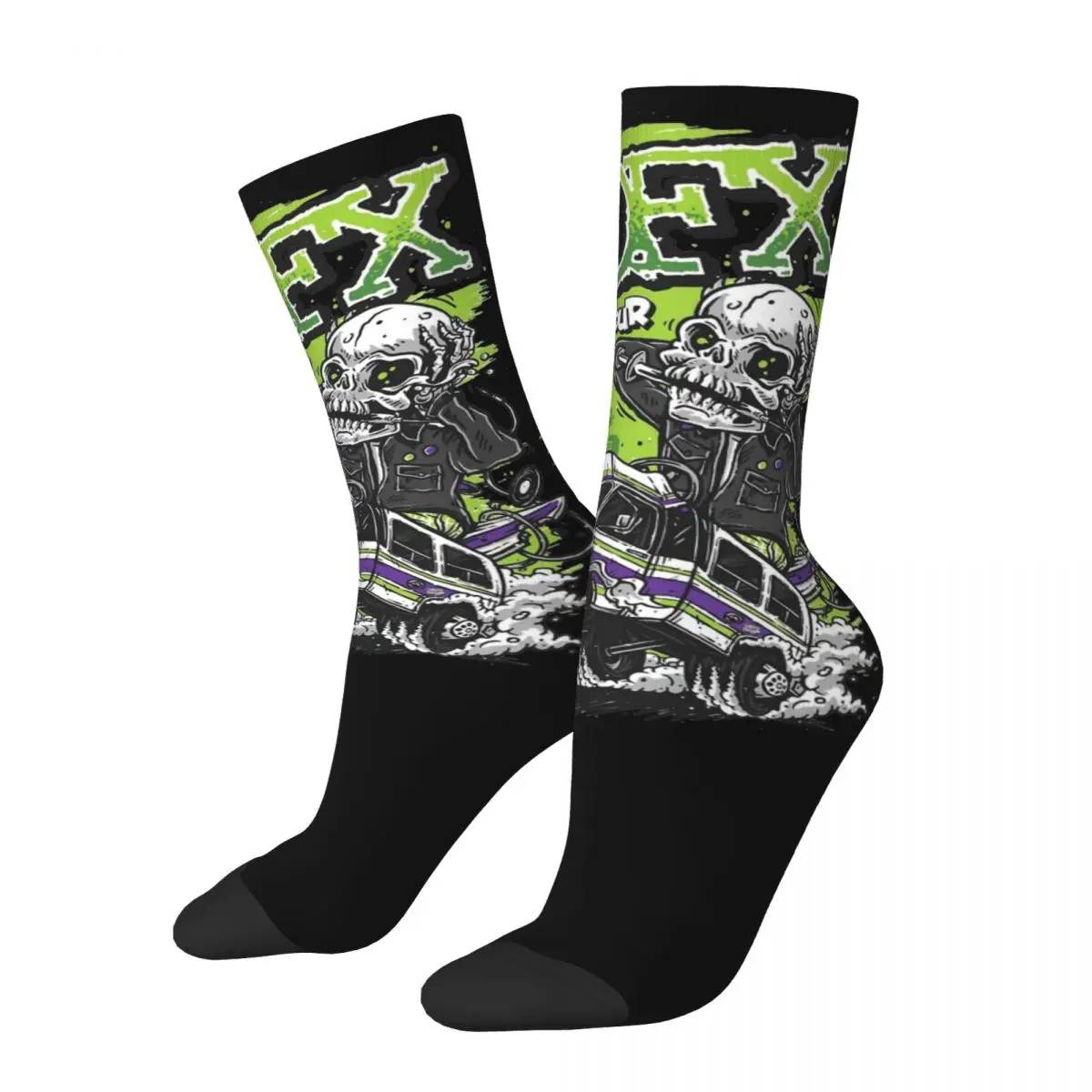 Winter Warm Harajuku Men\'s Women\'s NOFX Socks Non-slip Basketball Socks