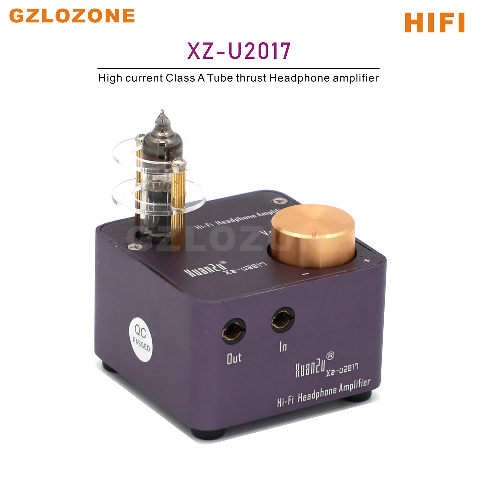 

XZ-U2017 HIFI High Current Class A Tube Thrust Headphone Amplifier MINI Electronic Tube Preamplifier