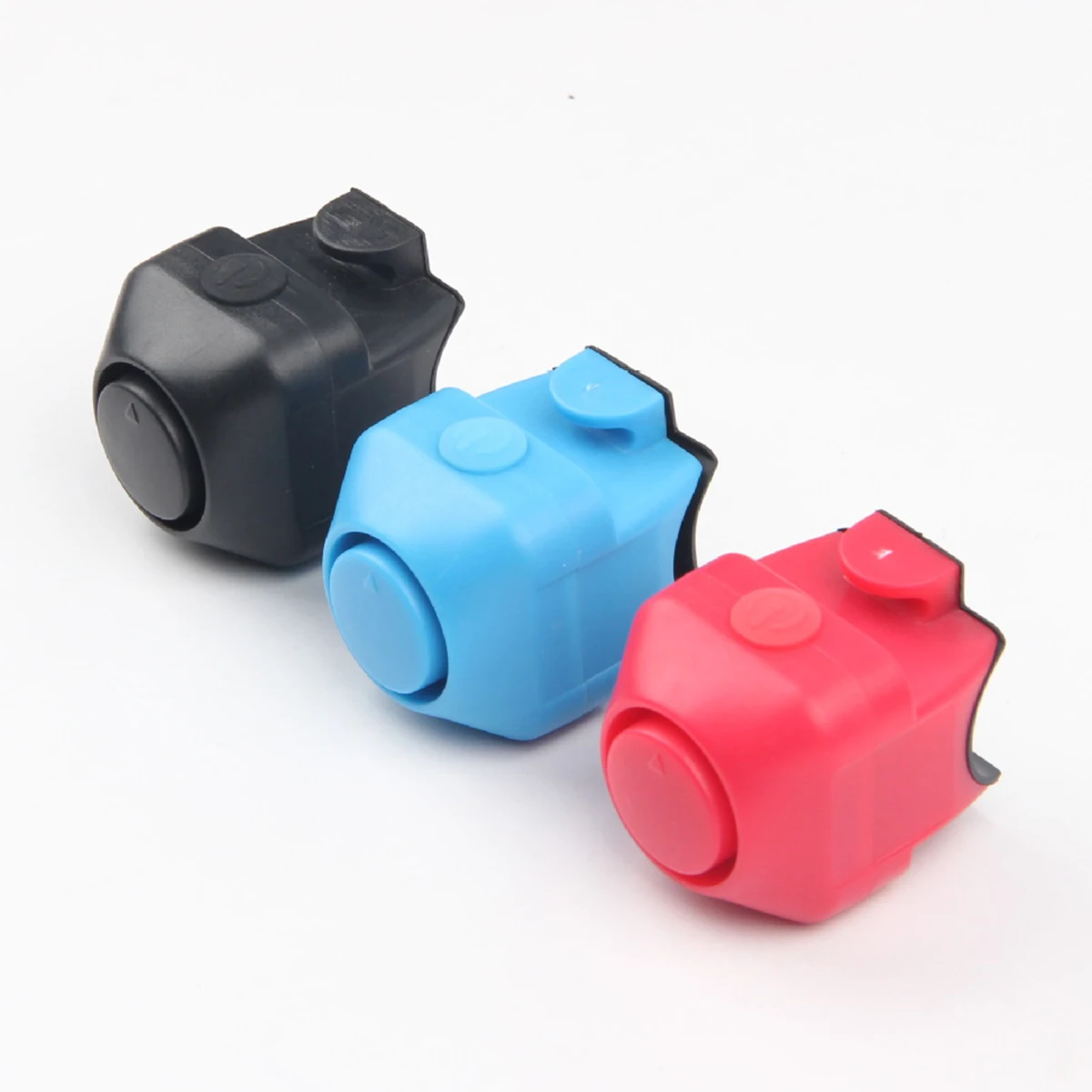 

Bike Bell Electronic Loudspeaker Mountain Bike Bell Small Simple Colorful Bike Trumpet for Woman Man (Random Color)