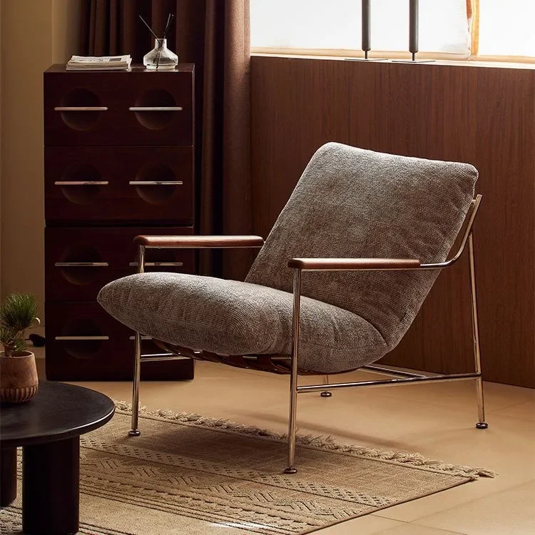 LH3 leisure sofa chair soft elastic recliner living room modern light luxury removable sofa