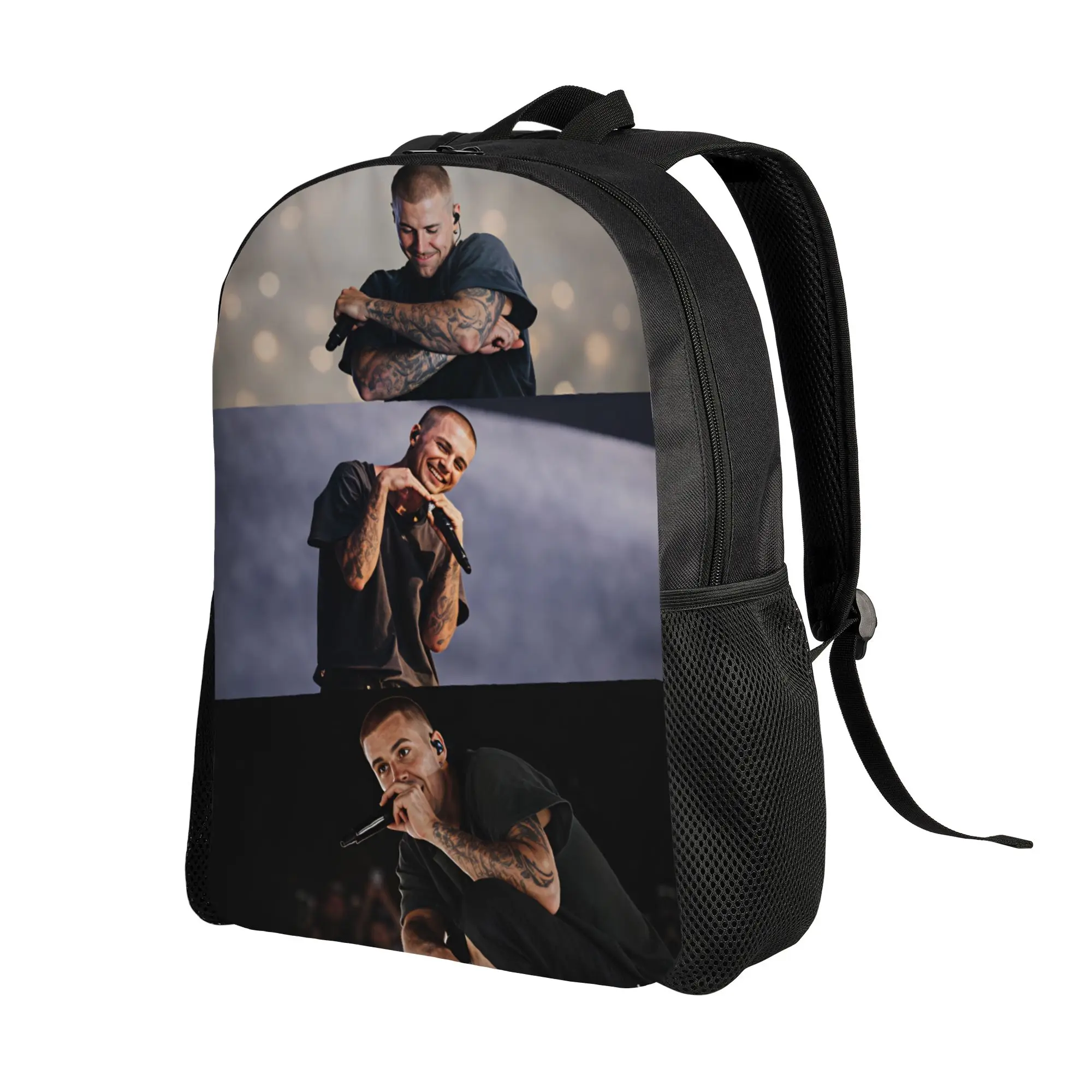 Justin Bieber Short Hair Live Montage Backpack  Outdoor Backpacks Teen Colorful Soft School Bags Elegant Rucksack