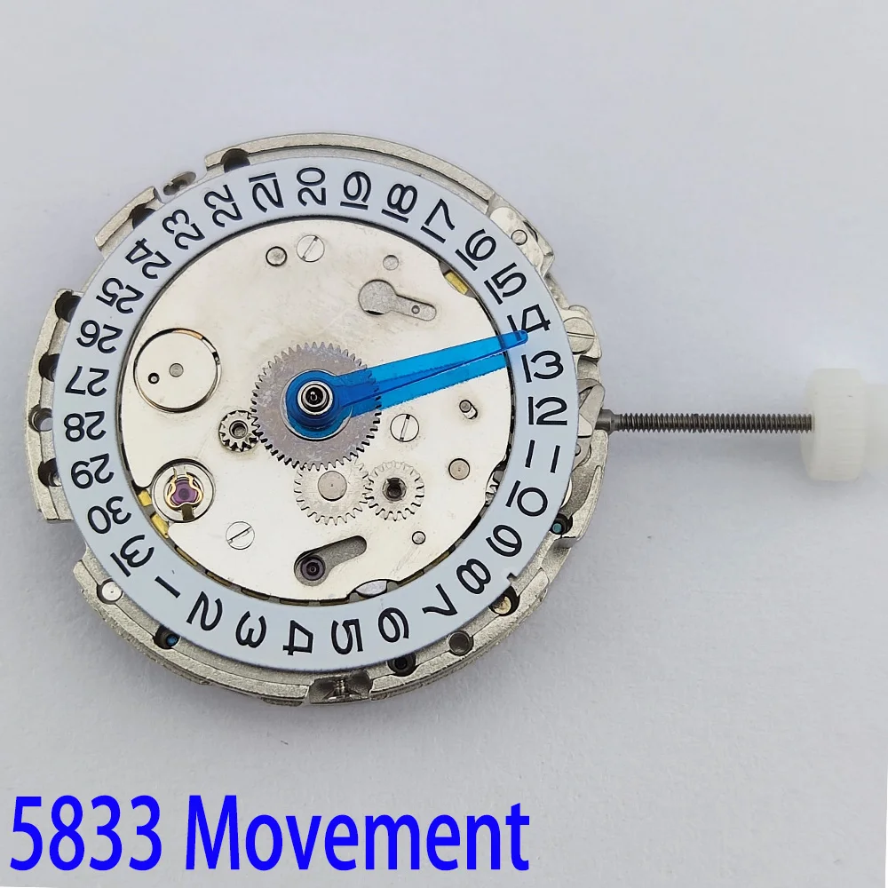 

5833 (3804) GMT Date Automatic Mechanical Movement 5833 Original Small Calendar Movement Watch Accessories Replacement