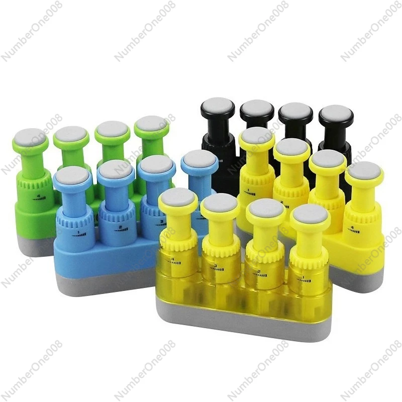 مقوي احترافي للأصابع للموسيقيين، مدرب قبضة قابل للتعديل لمشغلات البيانو الجيتار، معدات تمارين العلاج اليدوي #1