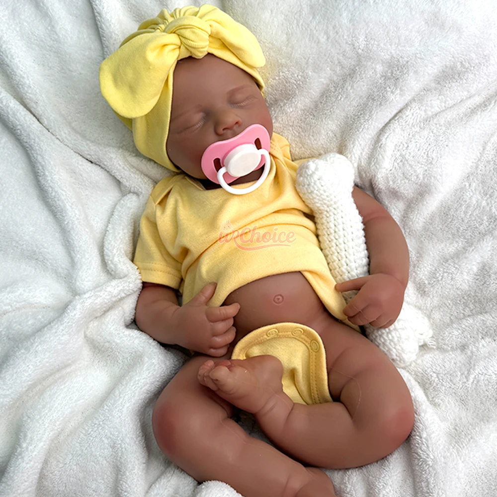 Lifelike 20Inch Loulou Open Mouth Silicone Reborn Baby Girl/Boy for Newborn Photography Props Poseable and Weighted Doll - Image 3