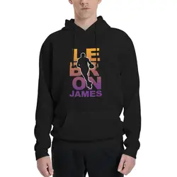 LeBron And James Lebron And Jamesrt Couples Plus Velvet Hooded Sweater Cute With hood Hoodie Activity competition cute