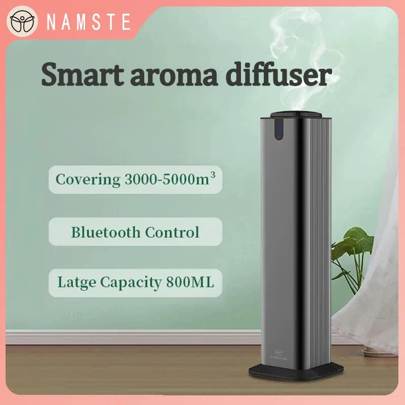 

NAMSTE Bluetooth Control Column Diffuser Aromatherapy Home Fragrance Essential Oils Air Freshener Perfume Flavoring Smell 5000m³