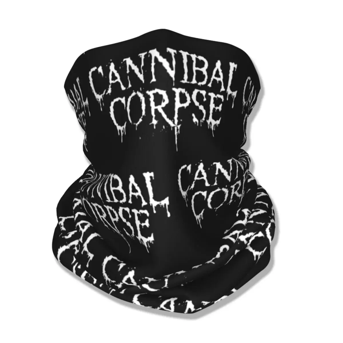 Cannibal-Corpse-Logo Bandana Neck Cover Балаклави з принтом Маска Шарф Тепла пов'язка на голову Піші прогулянки для чоловіків Жінки Дорослі дихаючі