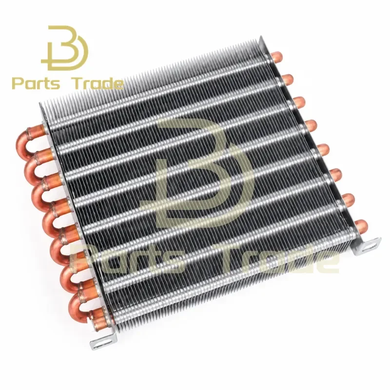 Aluminum Alloy Water Cooling Radiator Fin Type Condenser Heat Exchanger for Refrigeration System 360-390W