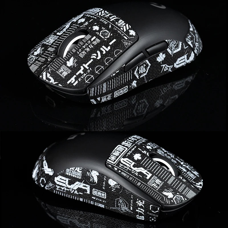 Full Cover Sweat-Resistant Anti-Slip Sticker for Logitech G Pro X Superlight Mice DIY Upgrade Kit Anti-Slip Grip Tape for GPW