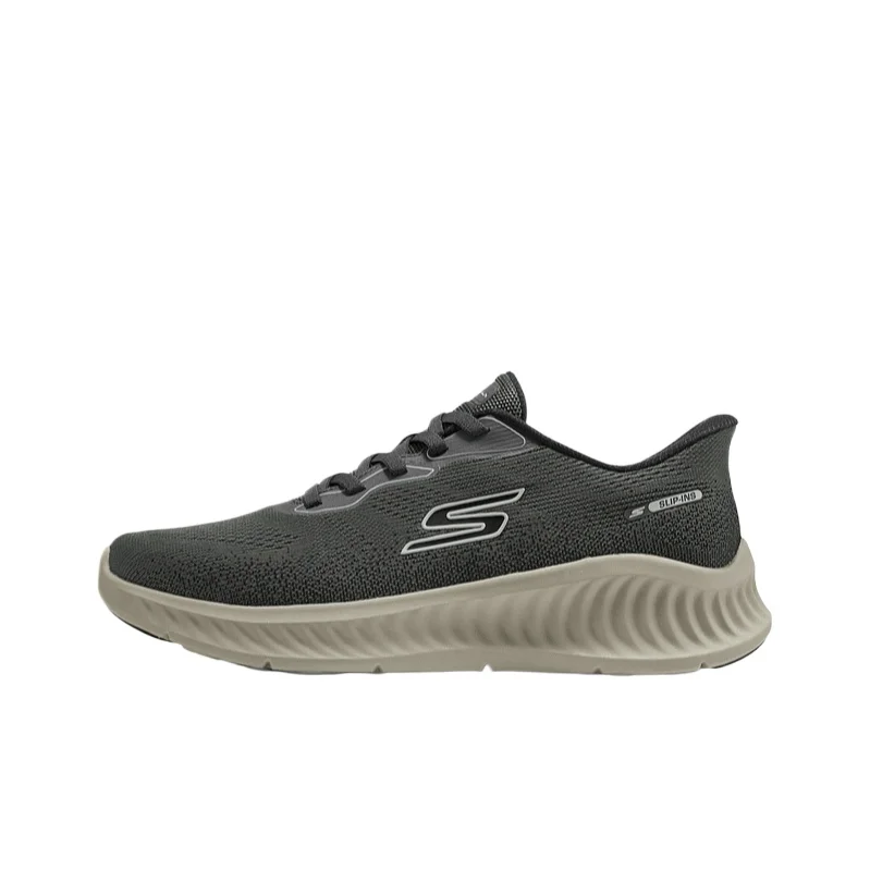 Skechers MEN'S GO WALK Walking Shoes Men's Low-top Dark Taupe Umber 216876-DKTP