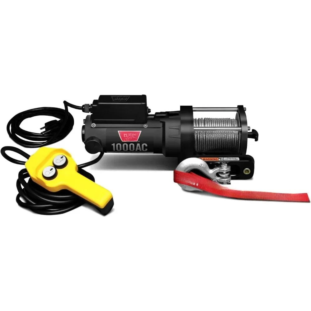 

80010 1000AC 120V Electric Utility Winch - 1,000 lbs. Capacity