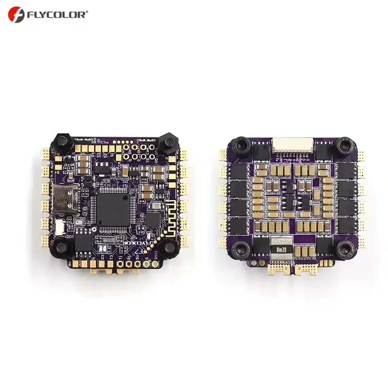 BoMaSFlycolor X-TOWER 2 F7 60A 4 In 1 ESC Flying Tower/Stack FPV Bluetooth To Adjust Parameters LED Flight Control