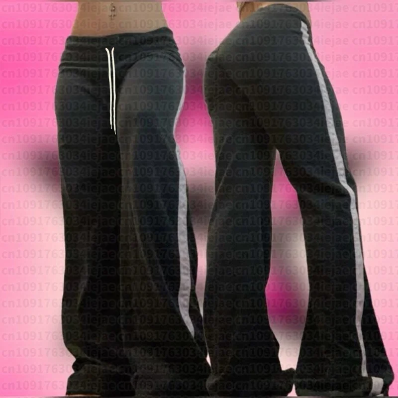 26 American Retro Letter Print Freizeithosen Vielseitige Hot-Girl-Style High Street Harajuku Style Damen- und Kinder-Freizeithosen – Detail 10