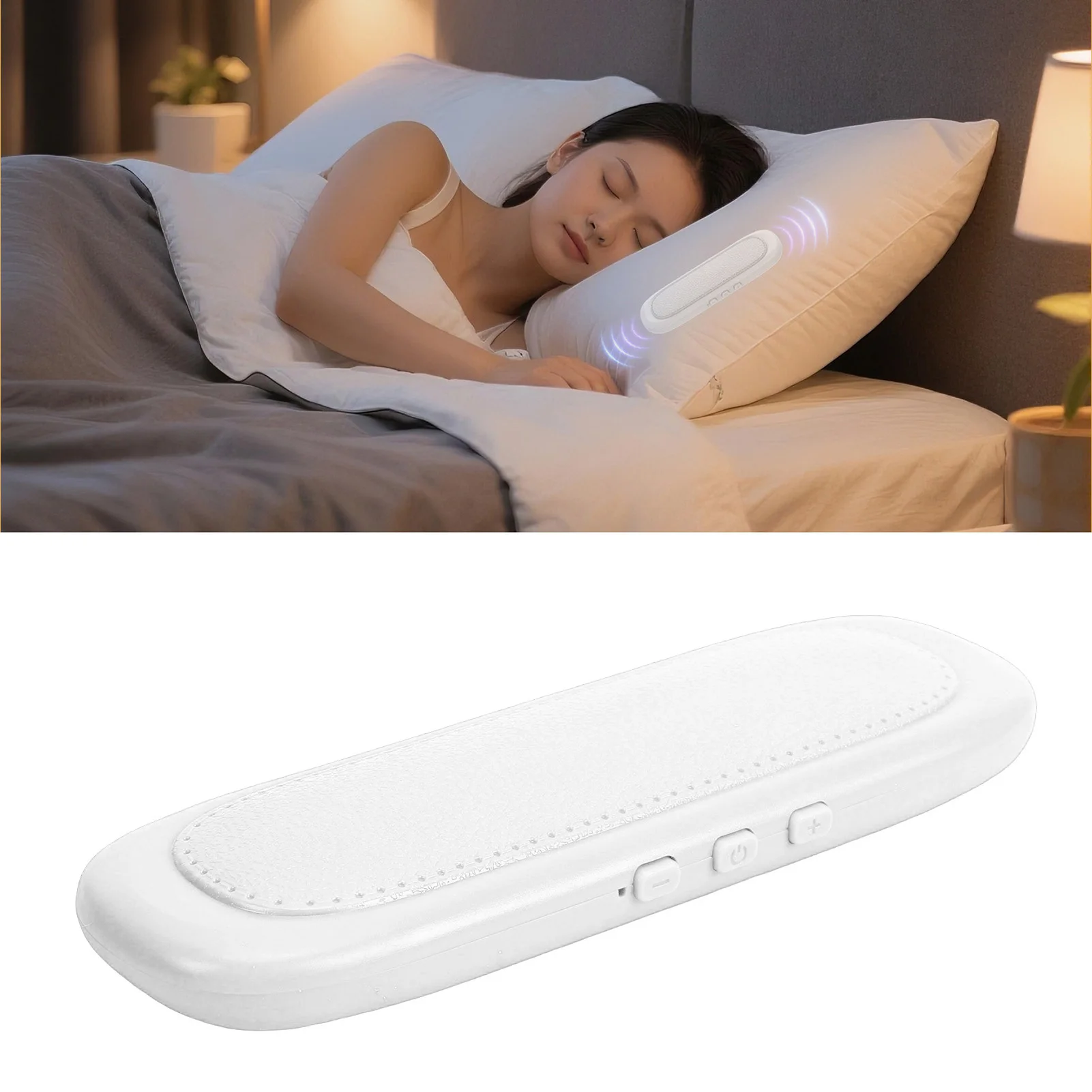 Pillow Speaker Bone Conduction Pillow Speaker Timing Function Stereo Bass Portable  Under Pillow Speaker