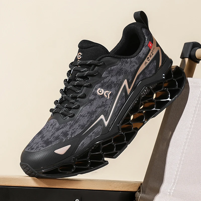 Men's Running Shoes Breathable Luxury shoes Couple Outdoor Sneakers Trainer Shoes Mesh Cushioning Off-road Race Non-Slip Fashion
