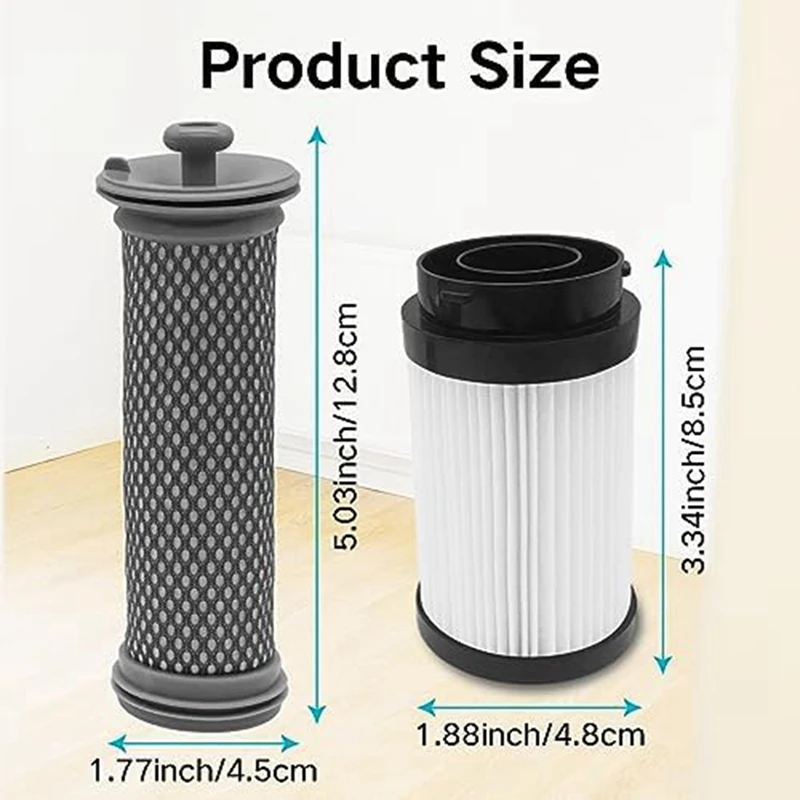 Hepa Filters For Tineco S15 Vacuum Cleaner Replacement Spare Parts Accessories