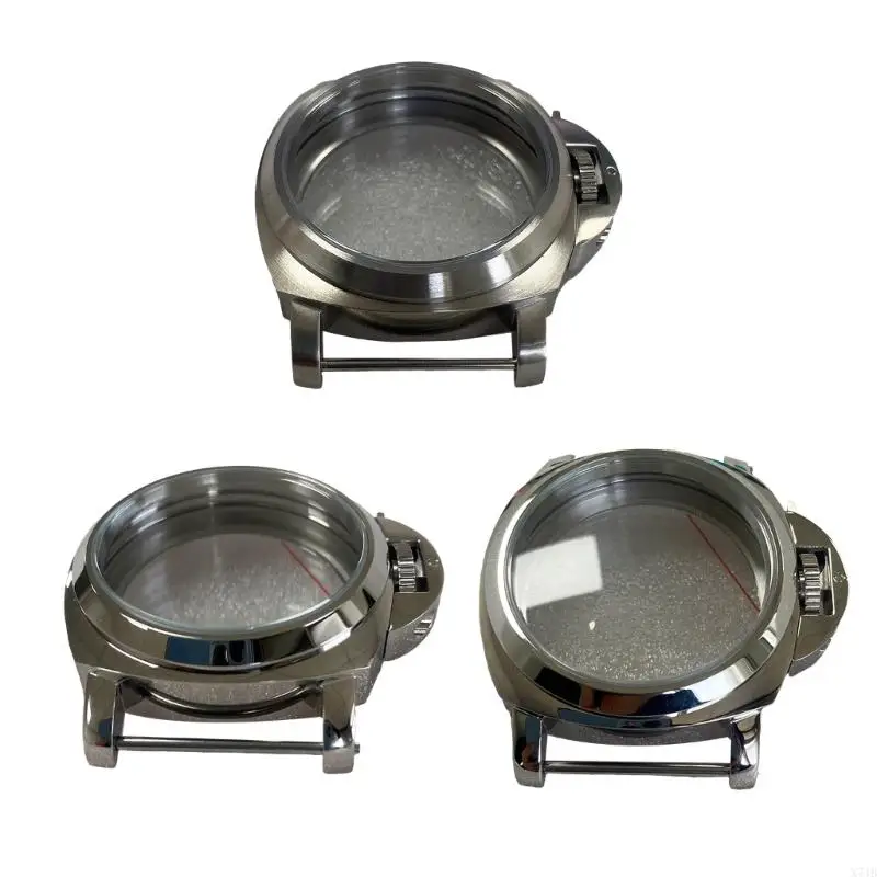 

X7JB 44mm Protective Watch Case Stainless Steel Watchcase For Various Watch Movement