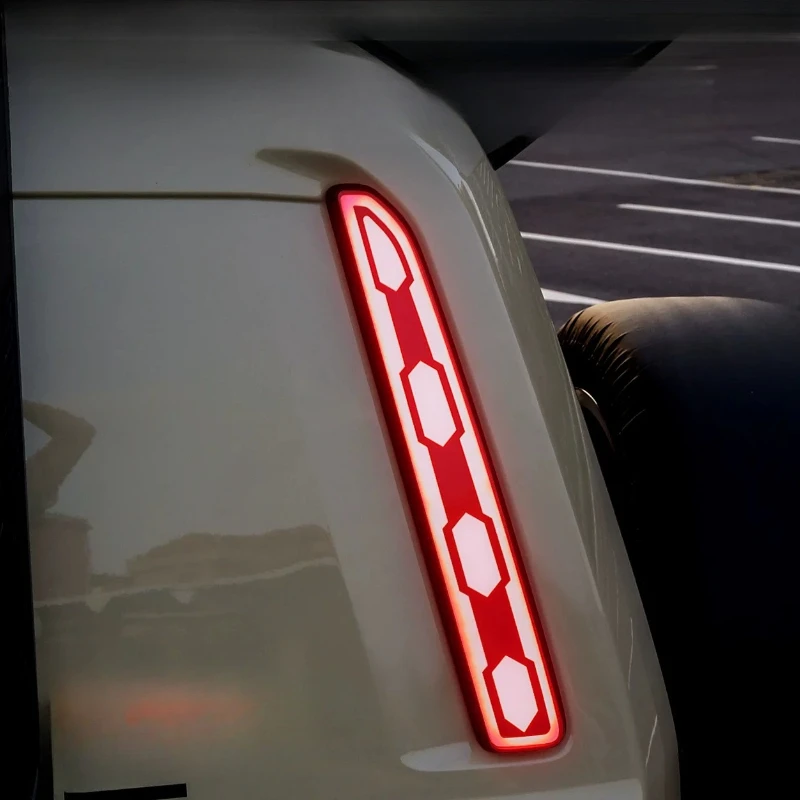 For Chery iCAR V27 2026 Tailgate D Pillar Light Led High Mount Brake Light Flowing Turn Signal Modification Accessories