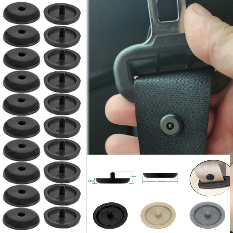 10 шт. автомобильная пряжка для ремня безопасности для Hyundai HND3 Veloster i10 LPI 30blue R cee d ix Tucson IX35