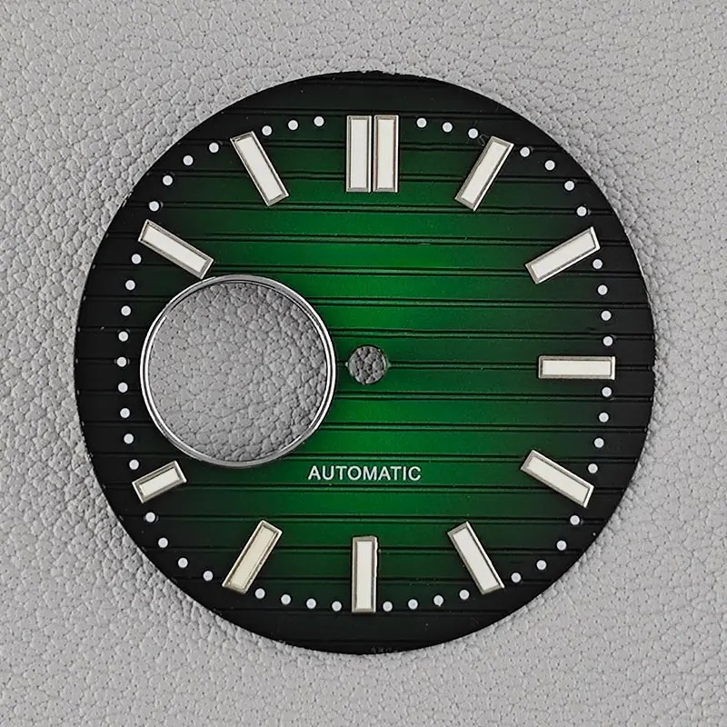 قرص NH38 30.5 ملم مجوف نوتيلوس ملحقات تعديل ساعة أشعة الشمس المضيئة لحركة NH38 #4