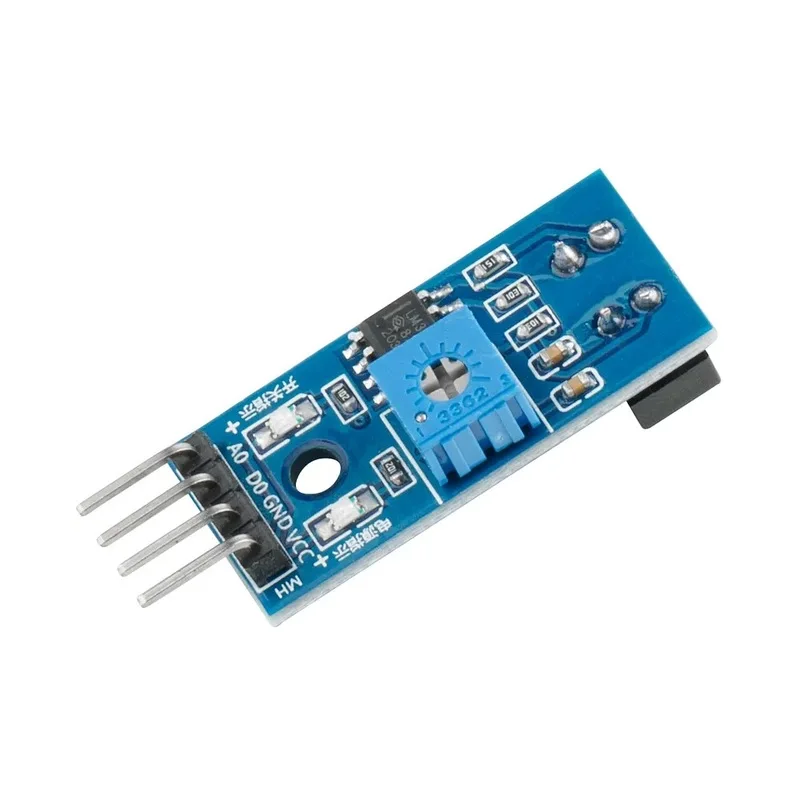 TCRT5000 Infrared Reflectance Sensor – Obstacle & Line‑Tracking Module, Digital Output, Adjustable Sensitivity, 3.3‑5V