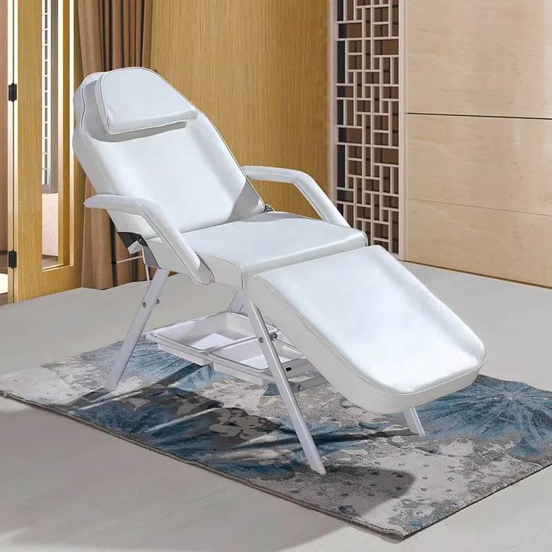 Multifunctional Facial Chair Spa Salon Massage Bed/Chair With Stool