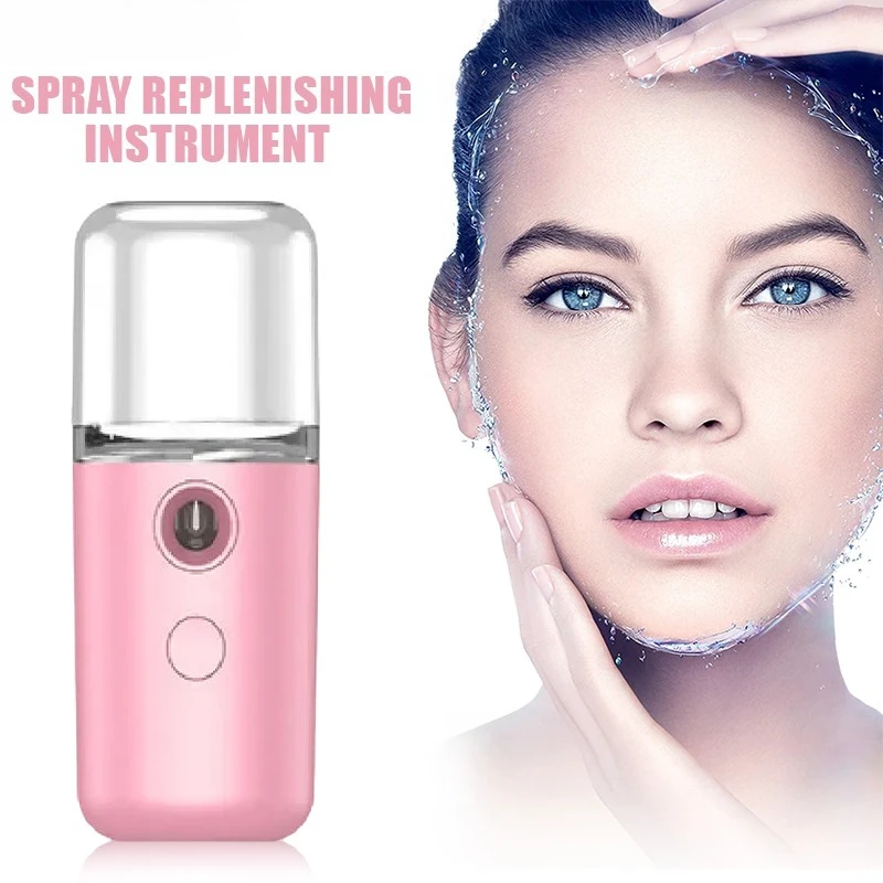 Akumulatorowy Nano Spray do Twarzy Chłodny Spray Nawilżający Przenośny Nawilżacz Pielęgnacja Skóry Instrumenty Kosmetyczne