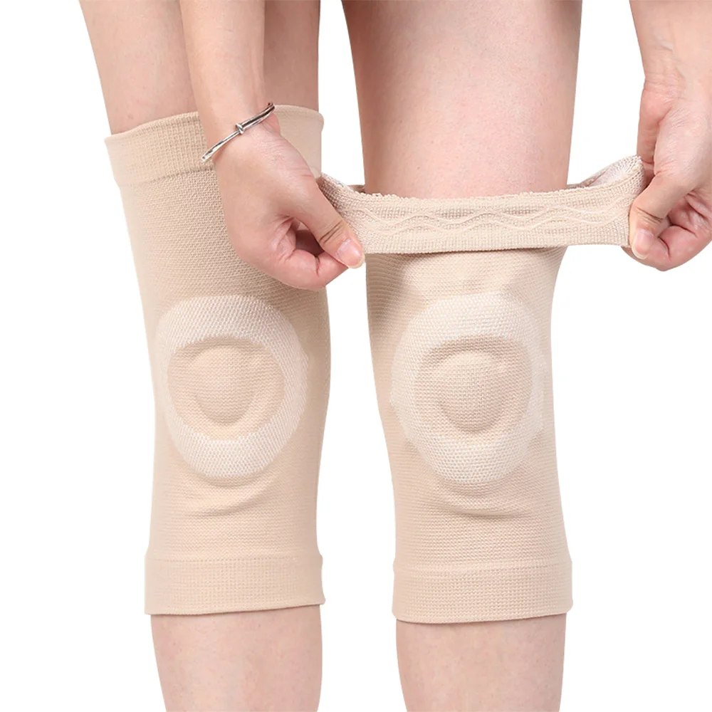 Sports Knee Protector Fitness Brace Knee Joint Protective Sleeve Dance Non-slip Kneeling Thin Silicone Invisible Breathable