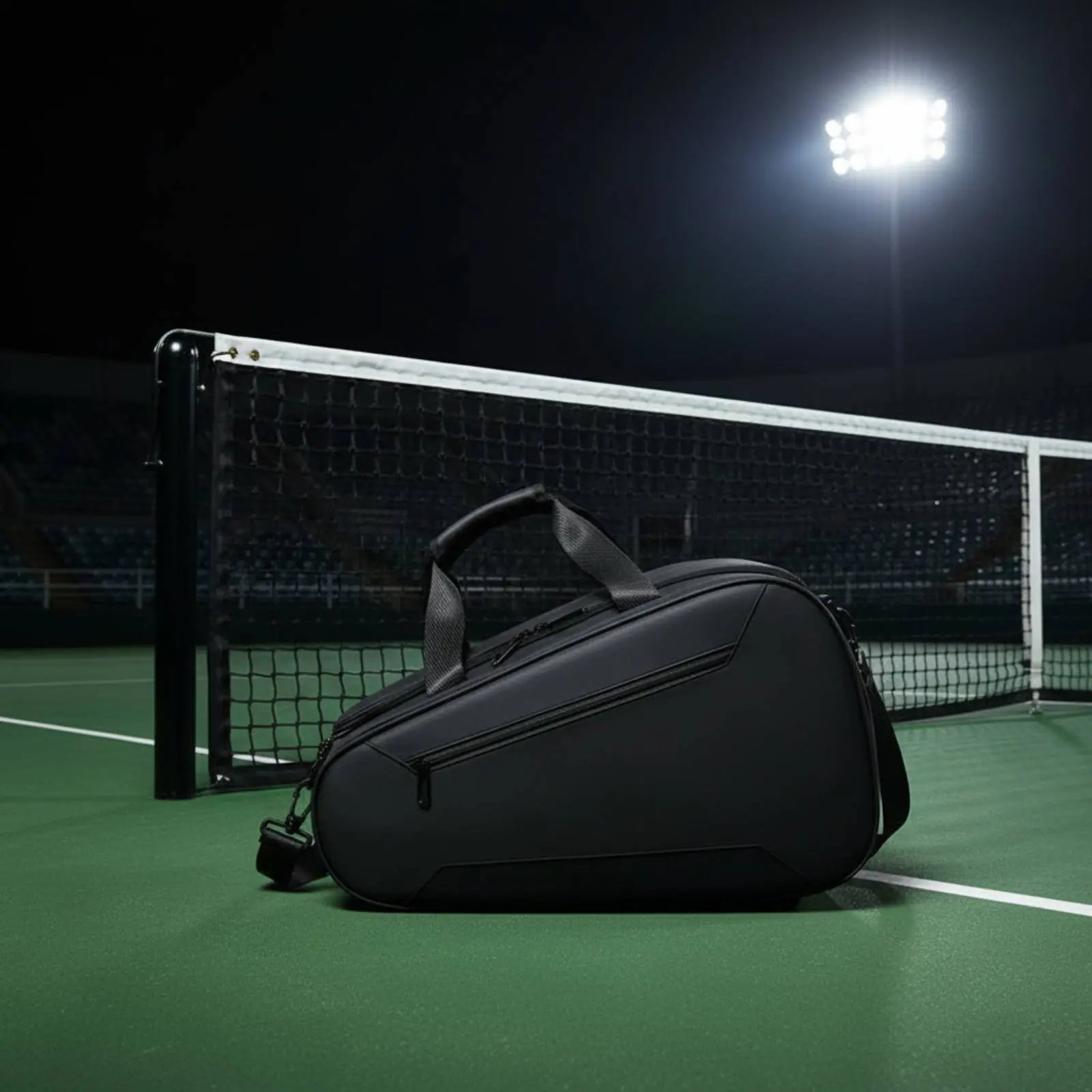 Pickleball Paddle Bag Large Capacity Pickleball Bag Badminton Racket Backpack Multi-Pocket Storage Lightweight for Tennis Court