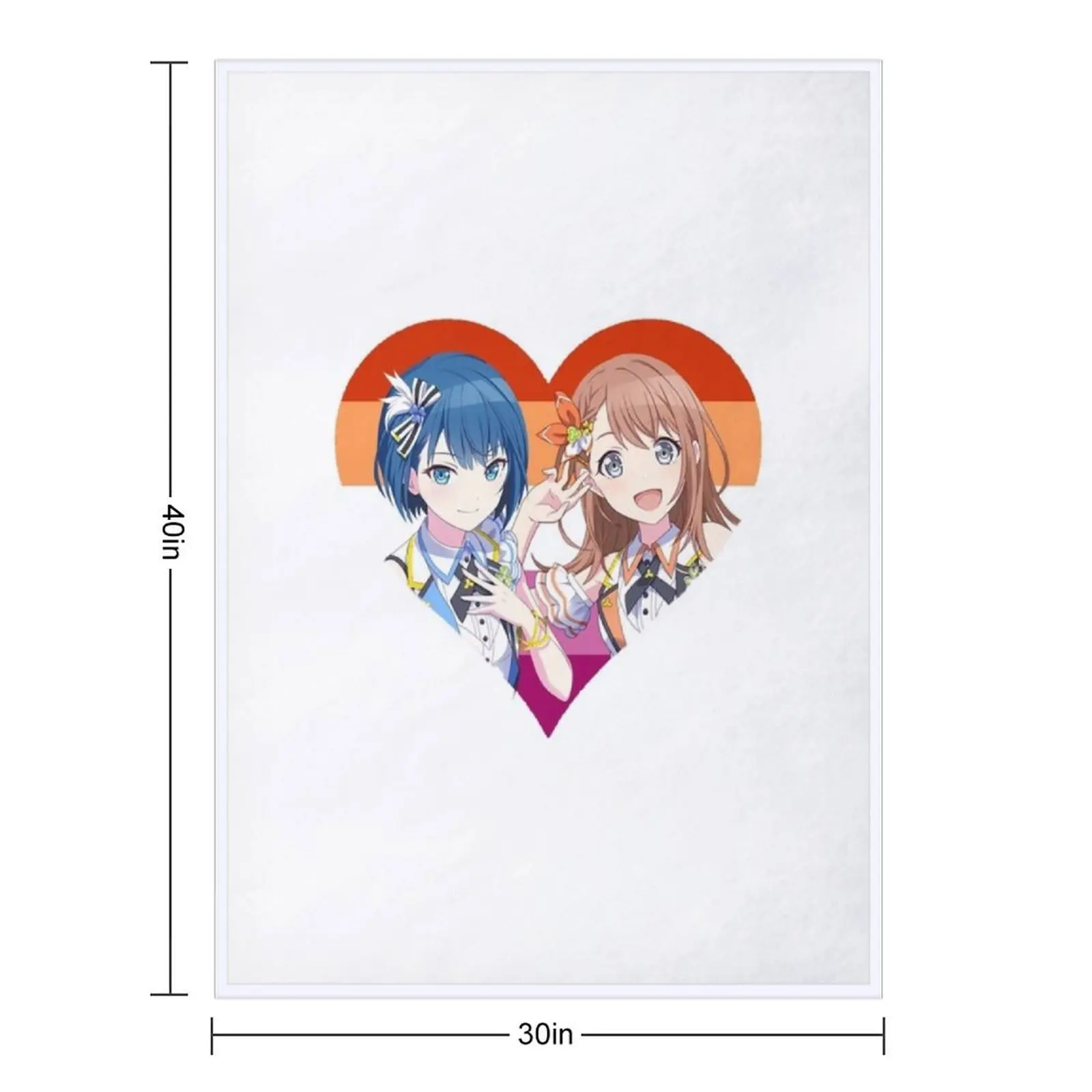 Project Sekai Minori Haruka Throw Blanket For Sofa Thin Hairy Multi-Purpose Flannels for sofa valentine gift ideas Blankets