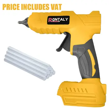無線熱熔膠槍,可取代得偉18V電池,含10支11毫米膠棒,適用於手工藝品及DIY工具(不含電池) 8 最佳銷售 18v tacklife - №1
