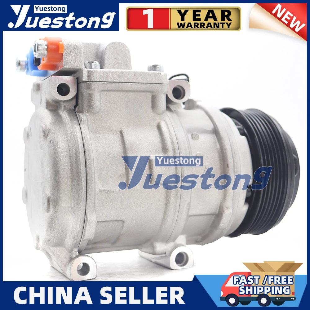 

10PA17C Car AC Compressor For SSANGYONG Rexton Rodius Stavic 2.7Xdi 04-13 Diesel 6652300011 180500390A 152267