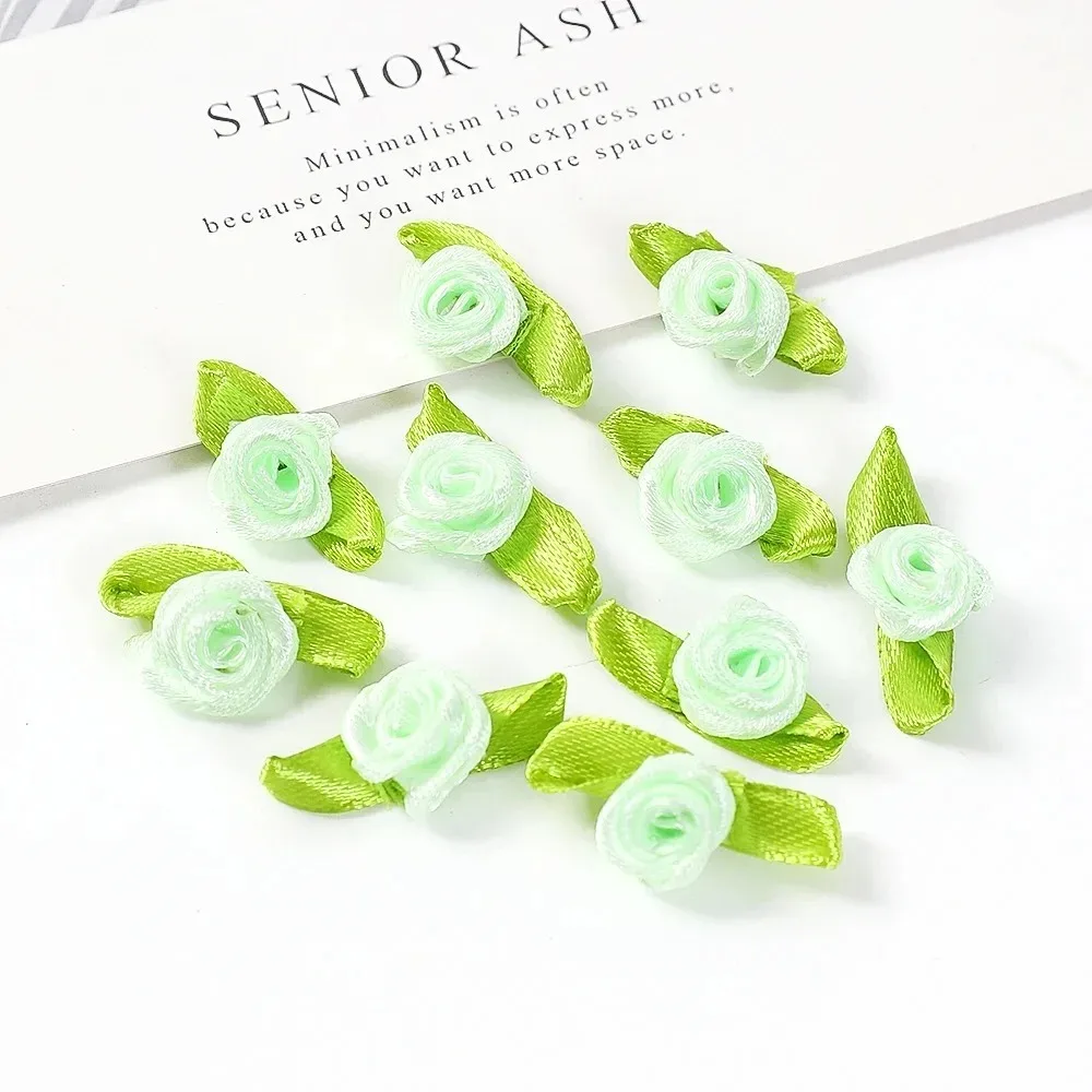 100/200 Stück künstliche Rosenblütenköpfe Valentinstag Blumenstrauß Foto Requisiten Baby Braut Geschenk Party Muttertag Haarnadel Dekoration – Detail 9