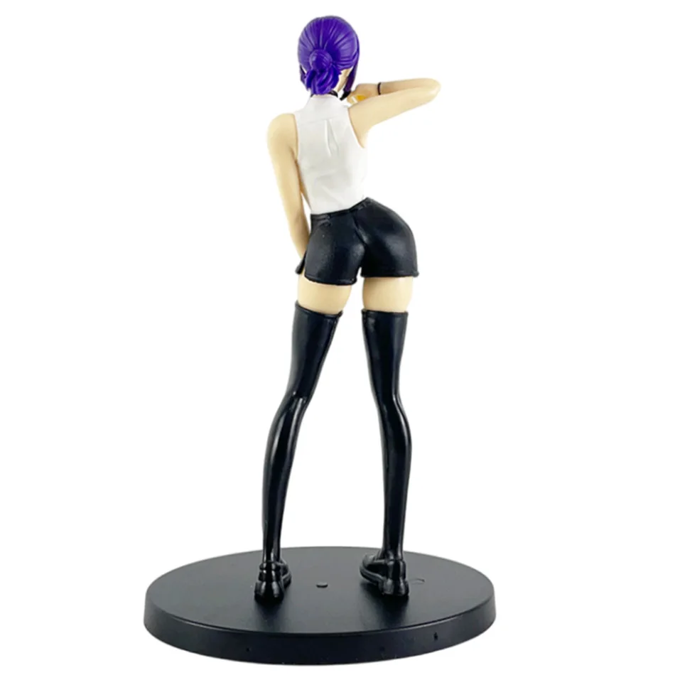 أنيمي بالمنشار رجل 19 سنتيمتر Reze Bomber شيطان الشكل Bomu بولي كلوريد الفينيل أنيمي عمل نموذج مجموعة لعبة غرفة الديكور جمع مهرجان هدية #6