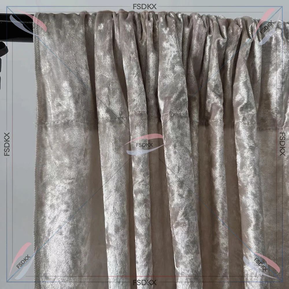 Popular Velvet Material Wedding Pipe and Drape Backdrop For Stage Decoration