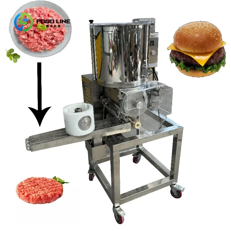 Potato Beef Hamburger Patty Making Machine - Electric Commercial Forming Tool