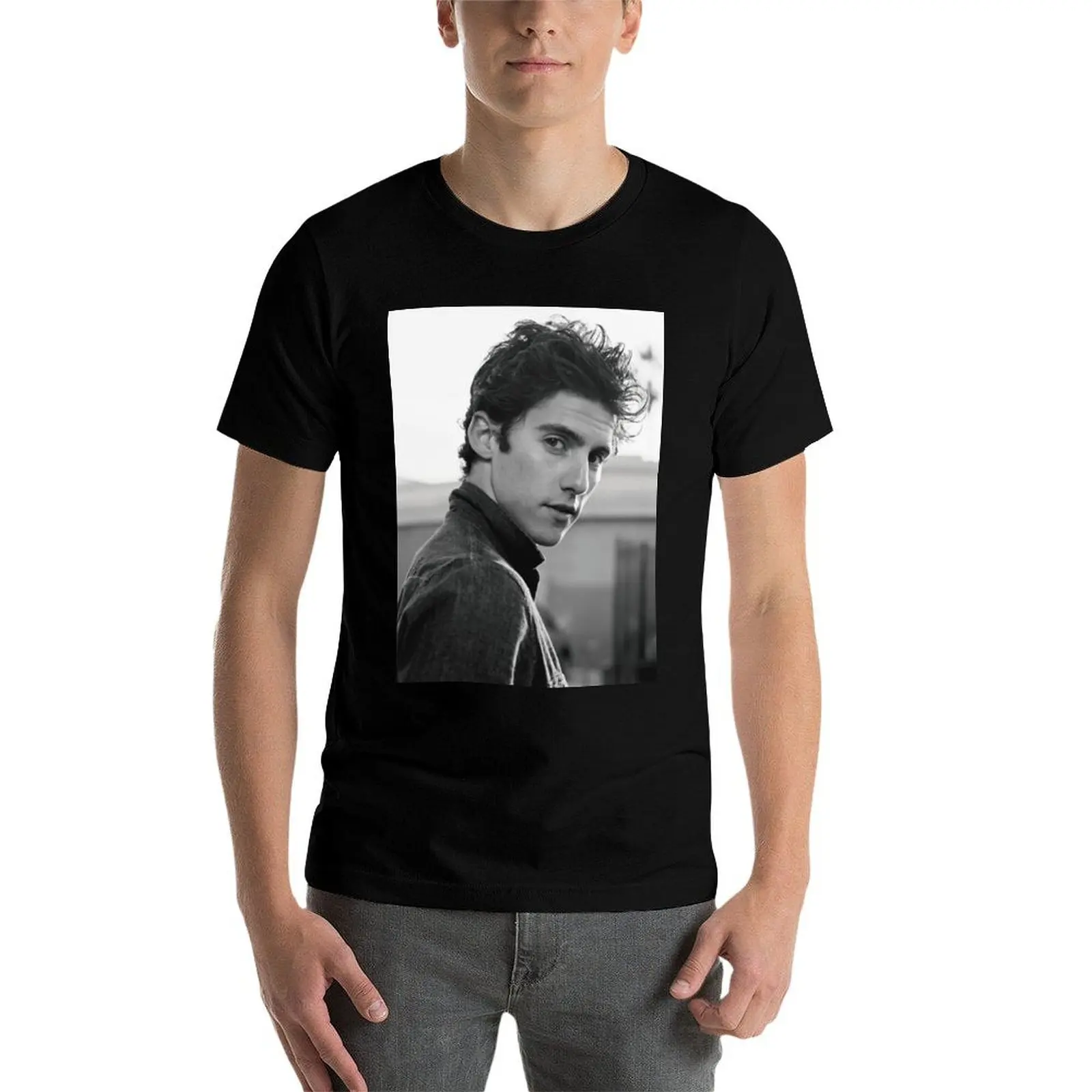 تي شيرت ميلو فينتيميليا تي شيرت رجالي كاجوال تي شيرت قطن 100% #4