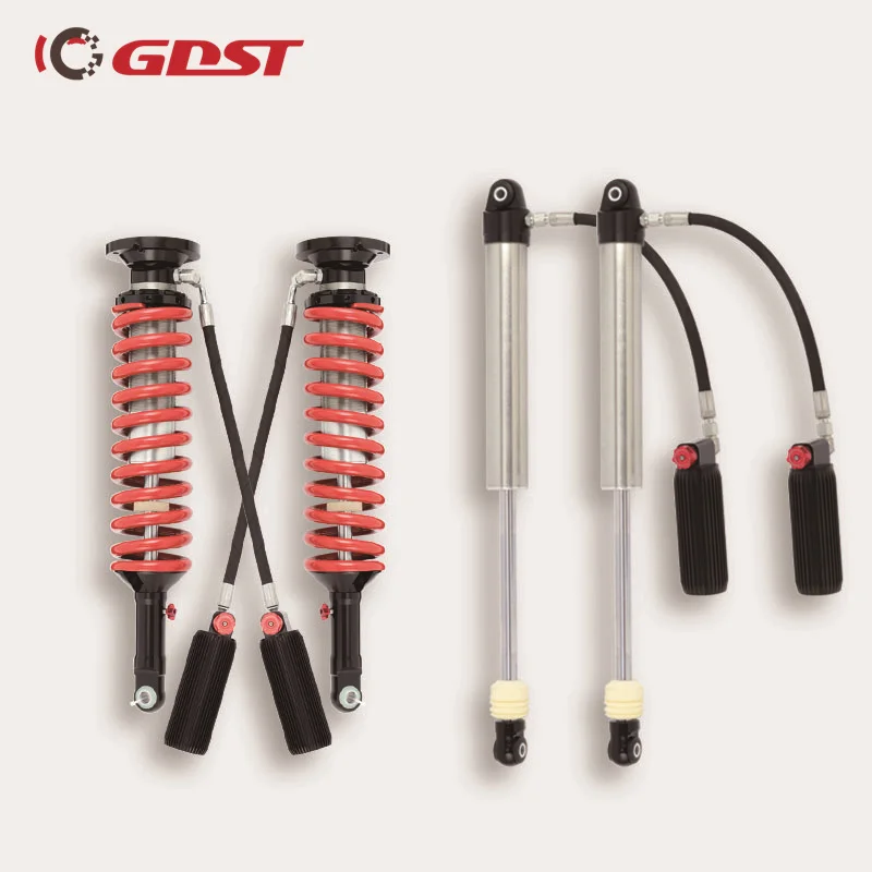 GDST Adjustable Coilover Shock 4x4 Suspension Nitrogen Gas Shock Absorber for Ford F150 Standard Car Suspension Parts 1 Set