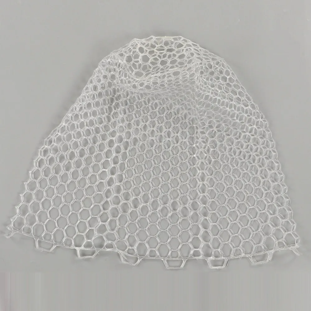 Portable 65cm Depth Fishing Net Rubber Foldable Fly Fishing Landing Net Trout Net Outdoor Fishing - view 4
