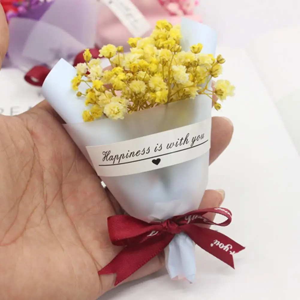 

Mini Pack Sky Star Flower Gypsophila Bouquet Charming Dried Flower Bouquet Valentine's Day Artificial Plant Home Decor